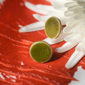 Puces rondes *Vert kaki*