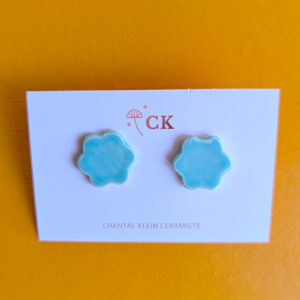 Fleur *Bleu turquoise*