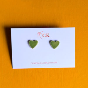 Petits coeurs *Vert kaki*