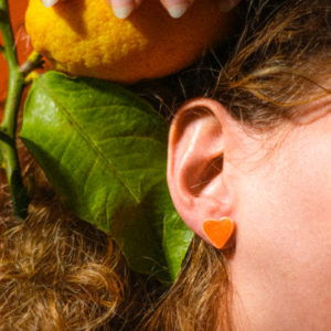 Petits coeurs *Orange*